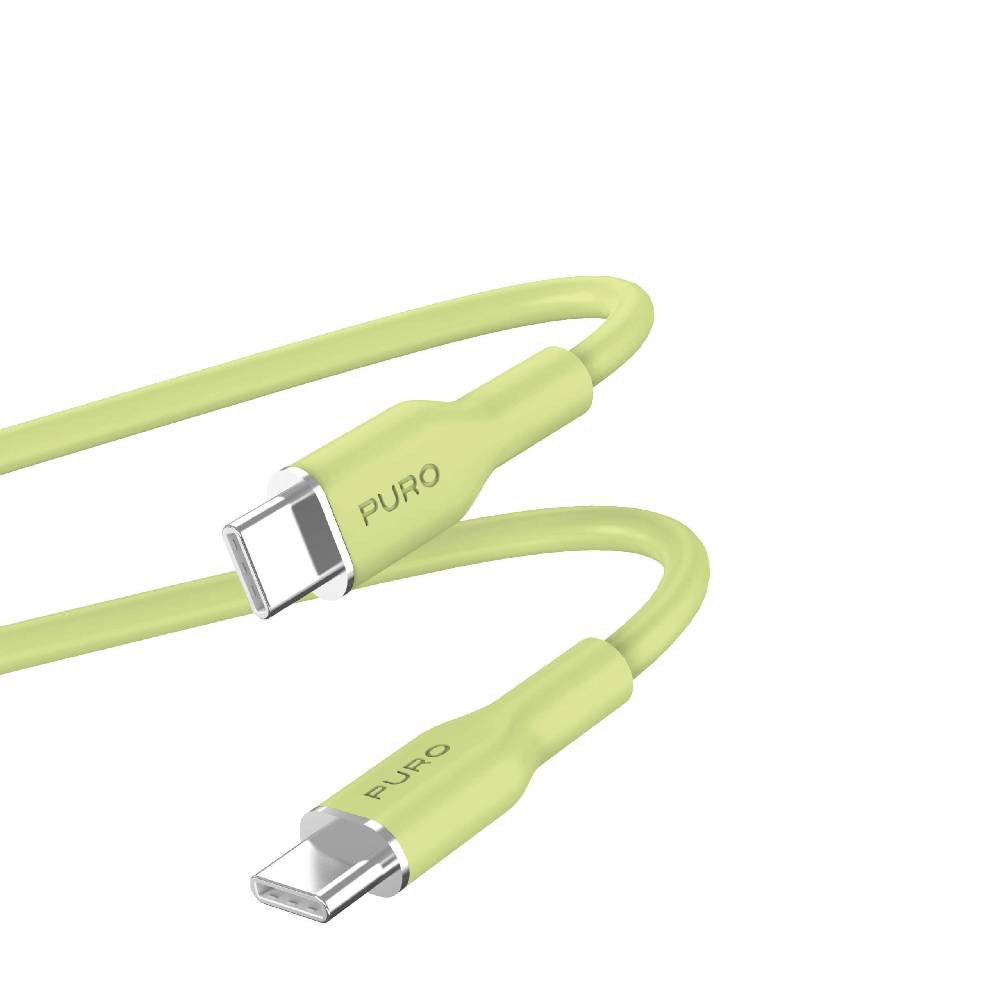 Puro Cavo di ricarica e sincronizzazione SOFT da USB-C a USB-C 1,5m Qualità Garantita