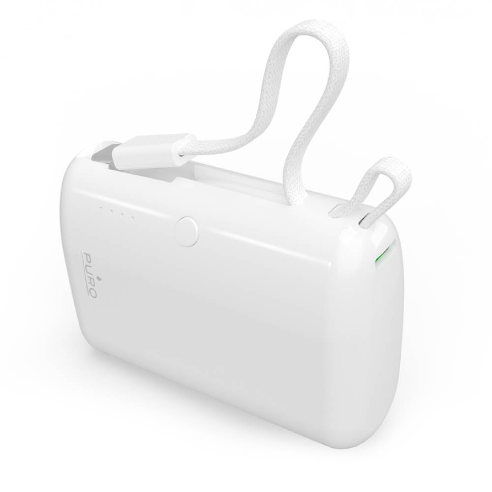 Puro Power Bank “Power Link 10” 10000mAh Con Cavo USB-C Integrato Nuova