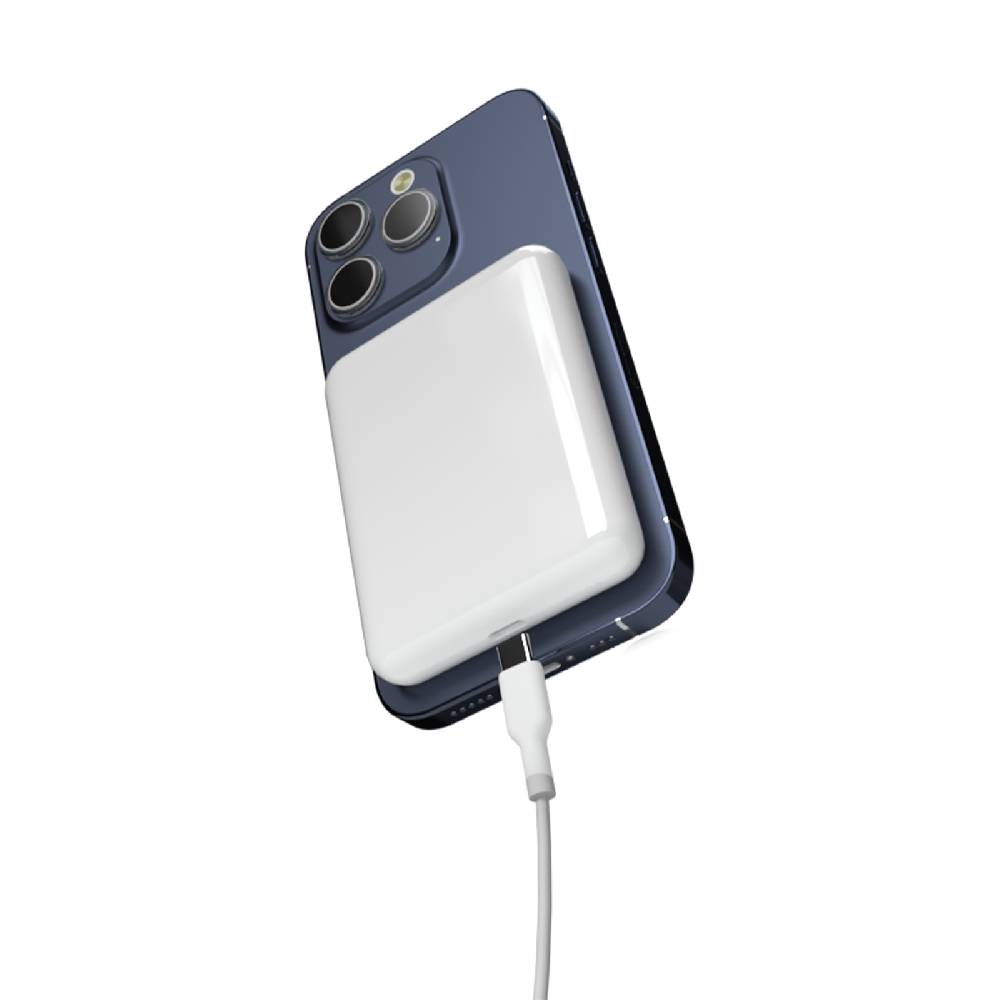 Puro Caricabatterie Portatile “Power Mag” 5000mAh MagSafe In Linea