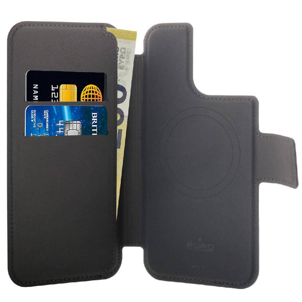 Puro Custodia magnetica Folio per iPhone 13 Pro Max e iPhone 14 Pro Max compatibile con tecnologia MagSafe Shopping Online