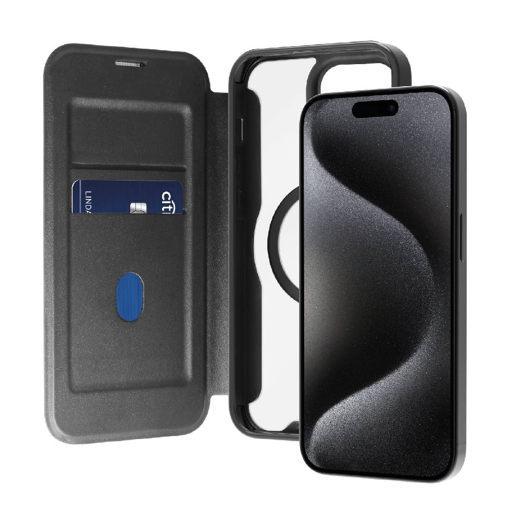 Puro Custodia Book Mag per iPhone 15 Fino Al -60%