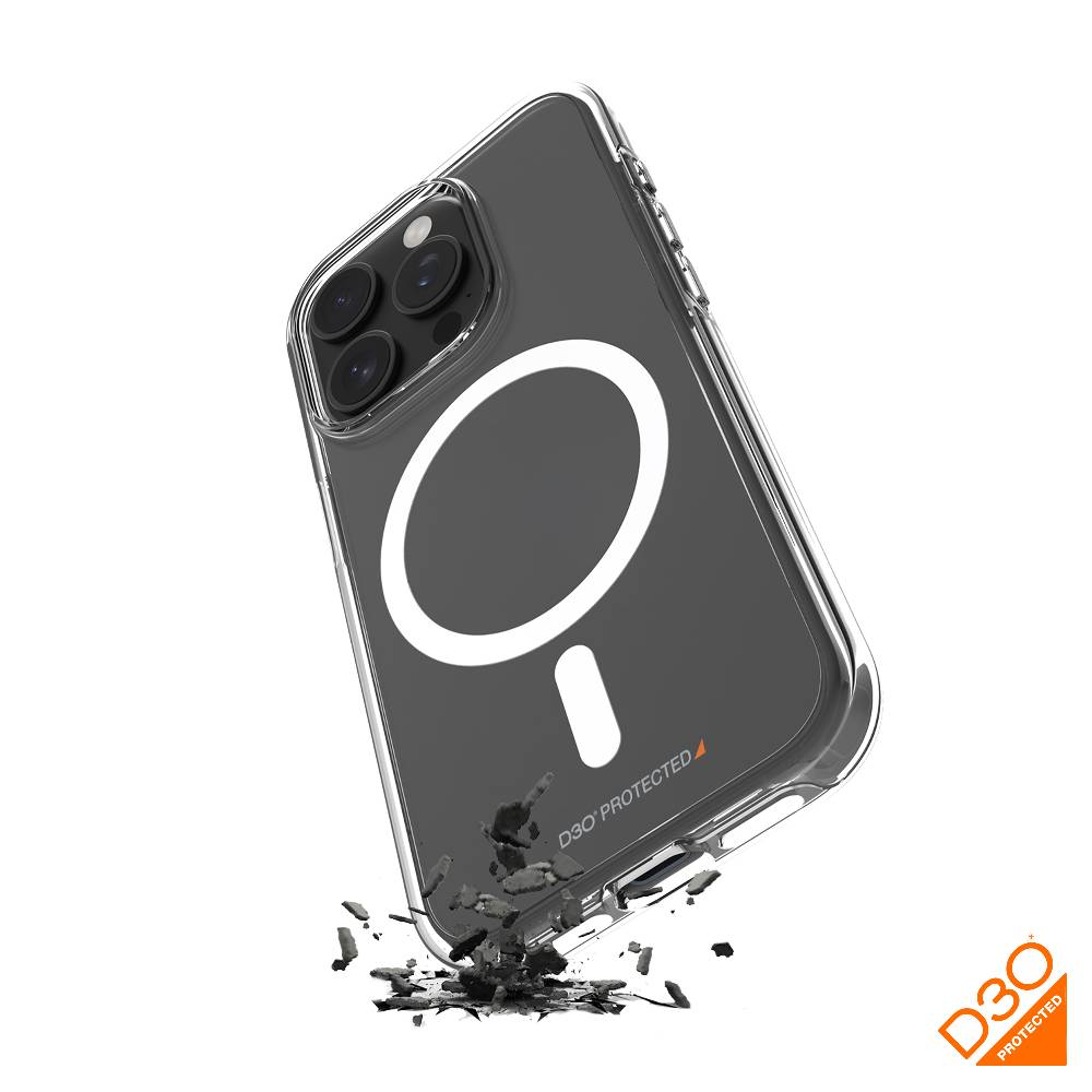 Puro Cover Impact Clear D3O® Bio per iPhone 15 Pro Max Vendita Economica