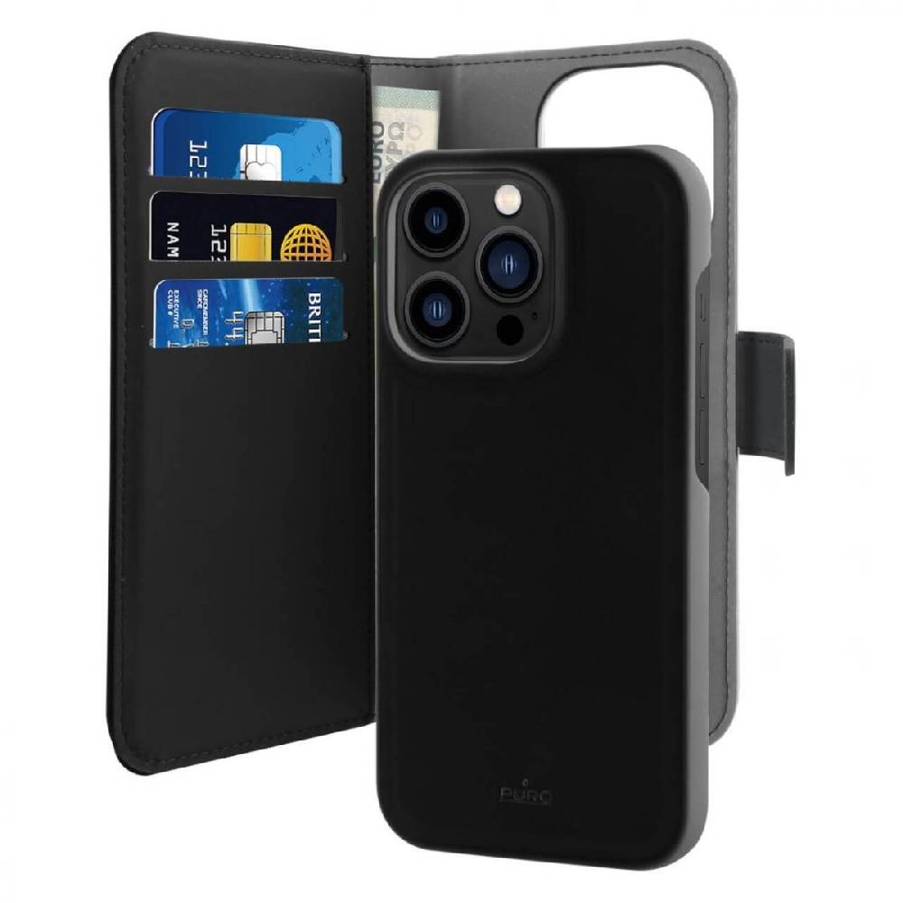 Puro Custodia Wallet Detachable 2 in 1 per iPhone 14 Pro Promozione