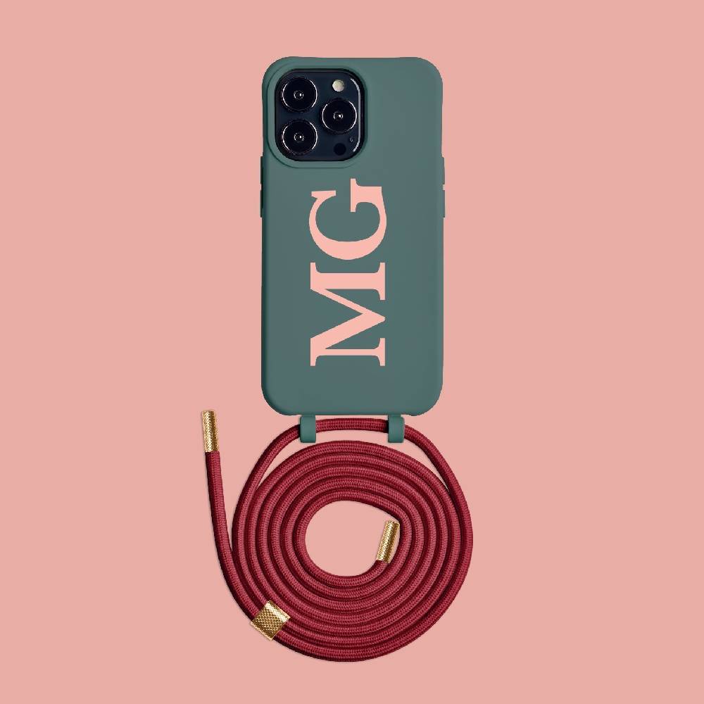 Puro Cover crossbody HANDS UP Back to Black per iPhone Presa