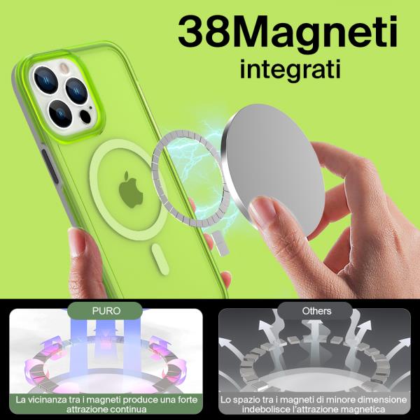 Puro Cover Impact Mag per iPhone 12 e 12 Pro Vendita Economica