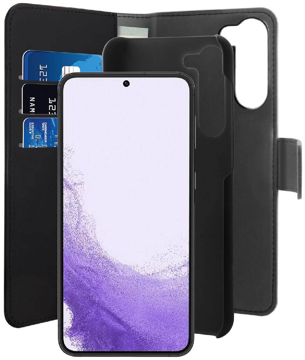 Puro Custodia Wallet Detachable 2 in 1 per Samsung Galaxy S23 Qualità
