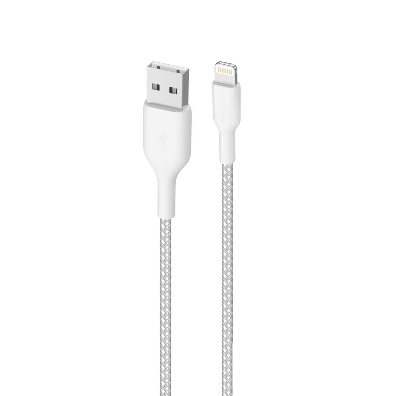 Puro Cavo di ricarica e sincronizzazione Fabric Ultra-Strong 12W da USB-A a Lightning 1,2 metri Novità