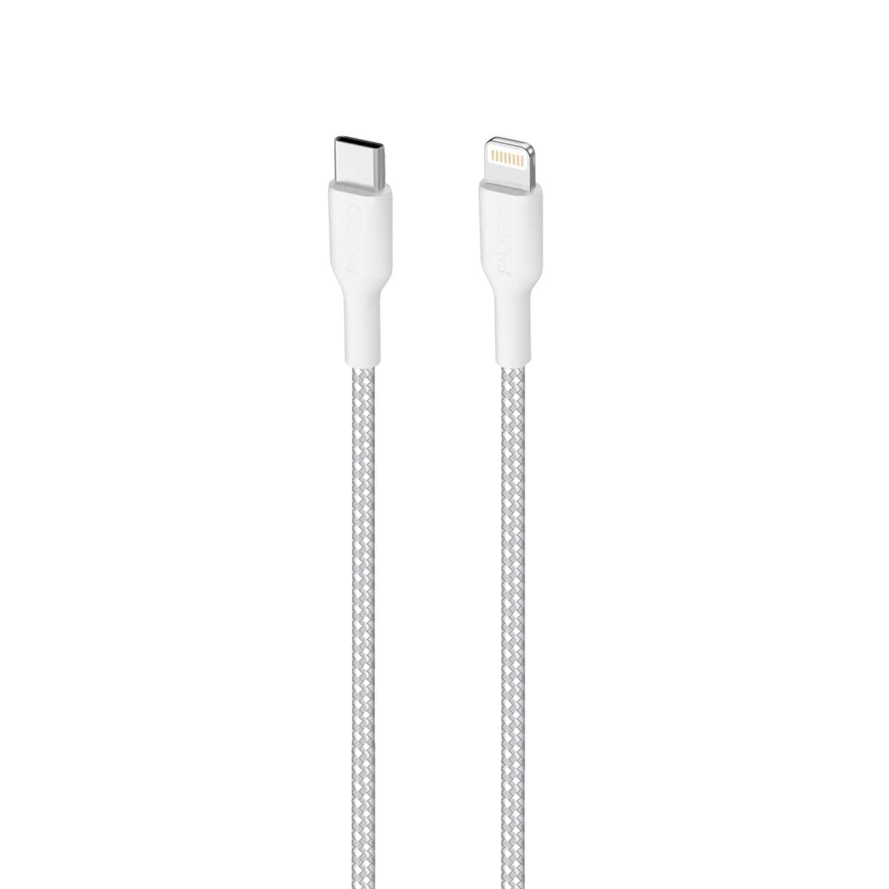 Puro Cavo di ricarica e sincronizzazione Fabric Ultra-Strong 20W da USB-C a Lightning 2 M Sconto