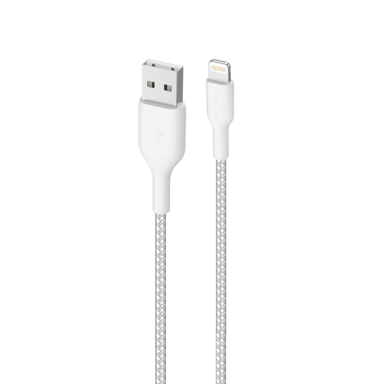 Puro Cavo di ricarica e sincronizzazione Fabric Ultra-Strong 12W da USB-A a Lightning 2 metri Offerta