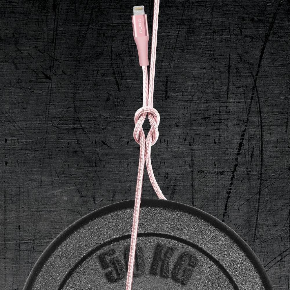 Puro Cavi di ricarica e sincronizzazione Fabric K2 Kevlar da USB-A a Lightning Italy