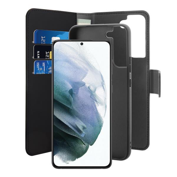 Puro Custodia Wallet Detachable 2 in 1 per Samsung Galaxy S22 Economico