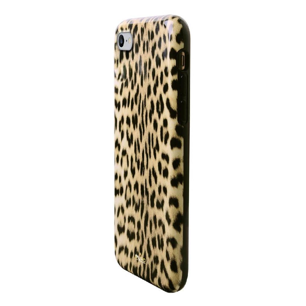Puro Cover Leopard per iPhone 7, 8, SE 2020 e SE 2022 Presa