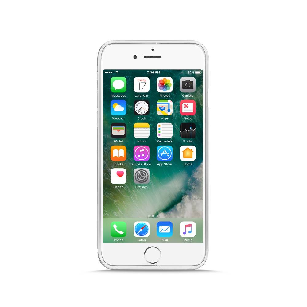 Puro Cover 03 Nude per iPhone 7, 8, SE 2020 e SE 2022 Ritorno libero