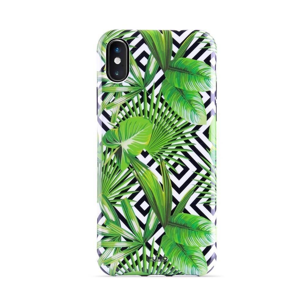 Puro Cover Geometric Jungle per iPhone X/Xs Sconto