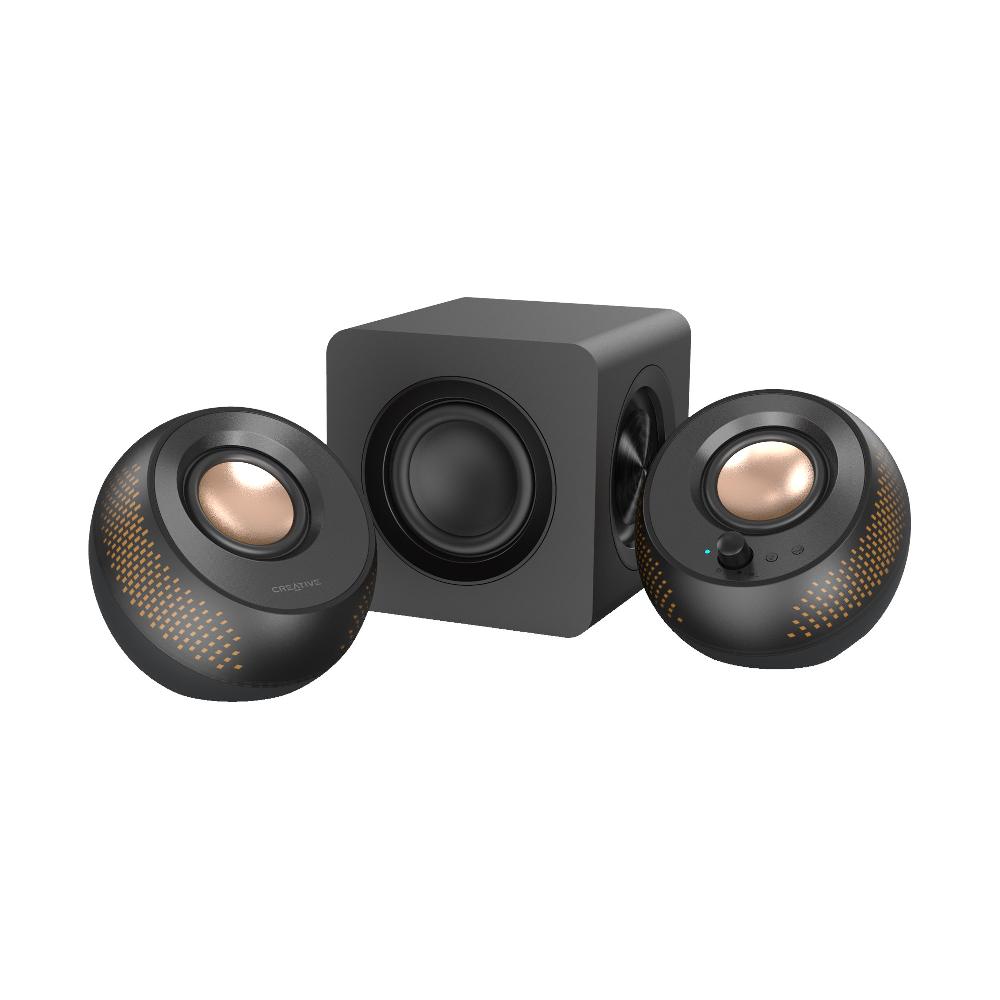 ﻿Creative Pebble X Plus Altoparlanti con subwoofer 2.1 USB-C e illuminazione RGB personalizzabile per computer Online