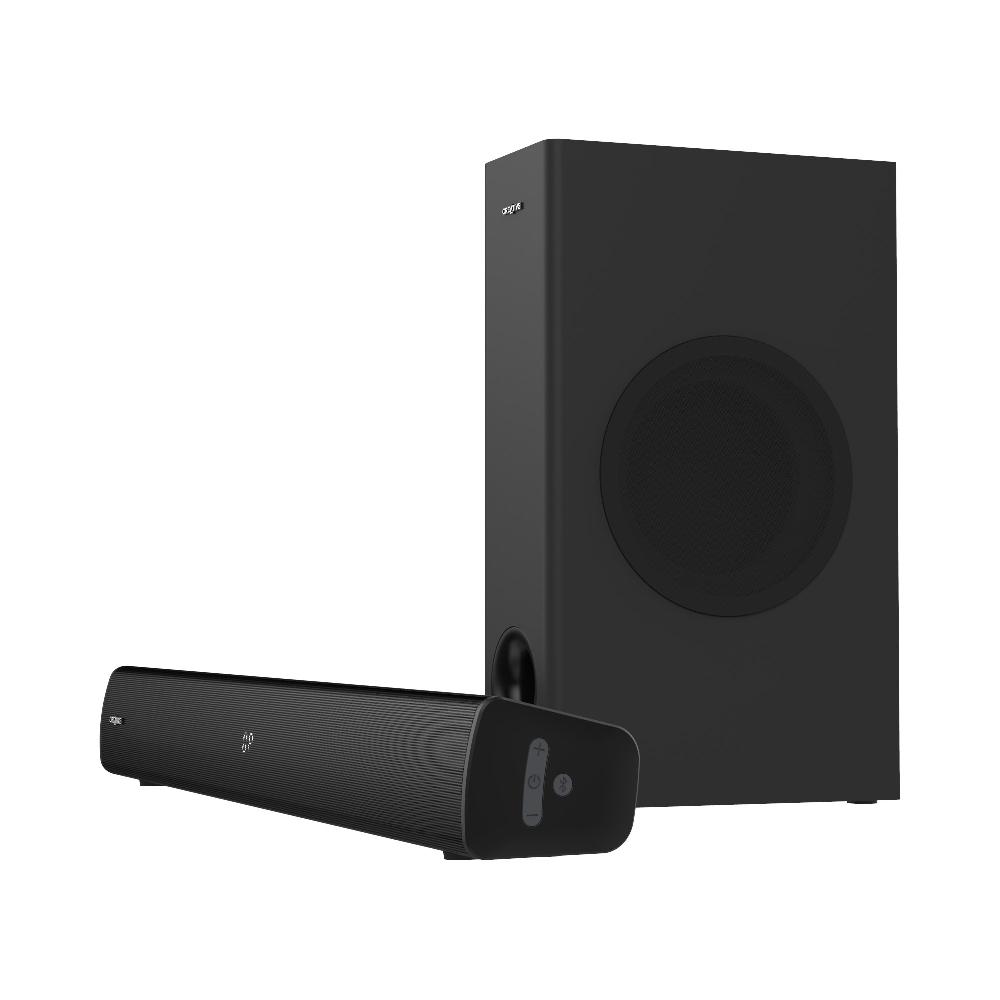 Creative Stage V2 Soundbar e subwoofer 2.1 con Clear Dialog e Surround di Sound Blaster per TV e monitor desktop Italy