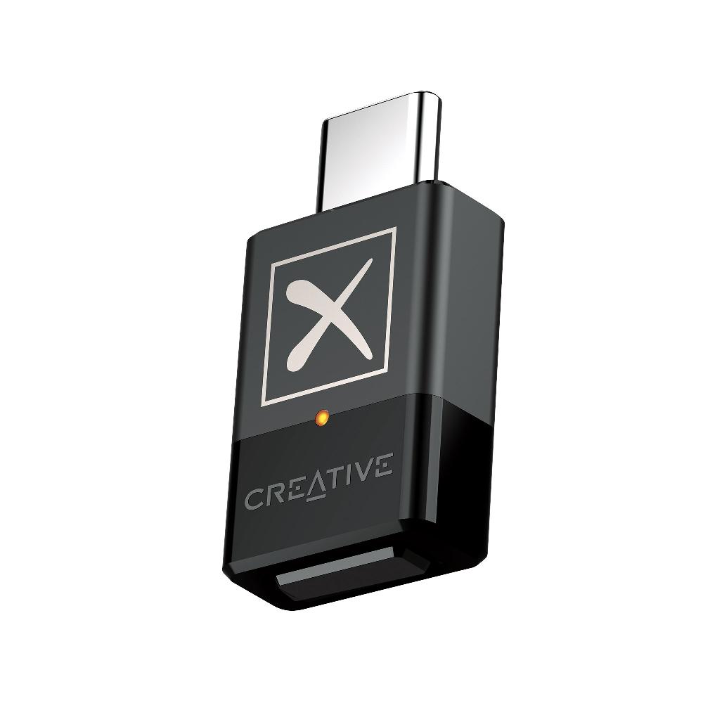 Creative BT-W5 Trasmettitore audio Bluetooth® 5.3 intelligente con aptX Adaptive Qualità Garantita