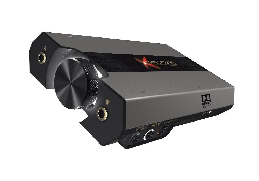 Creative Sound BlasterX G6 Amplificatore e DAC da gaming 7.1 HD con biamplificatore per cuffie discreto Xamp Prezzo Ridotto