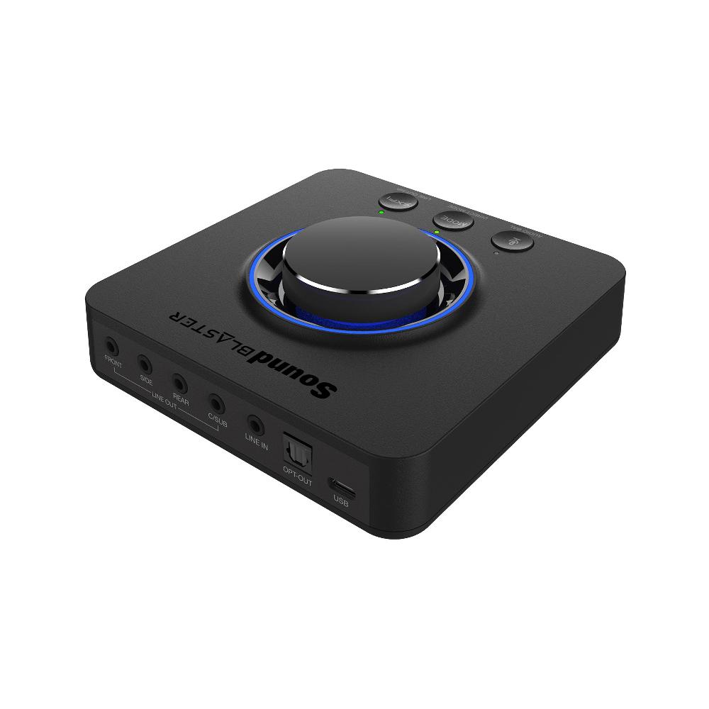 Creative Sound Blaster X3 Scheda audio DAC e amplificatore USB esterno 7.1 ad alta risoluzione con tecnologia Super X-Fi® per PC e Mac Sconto