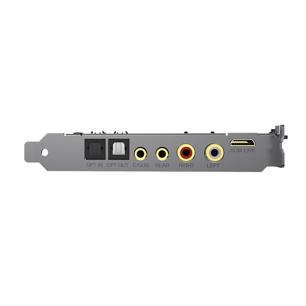Creative Sound Blaster AE-9 Scheda audio PCI-E di qualità superiore da 32 bit/384 kHz e DAC con doppio amplificatore discreto per cuffie Xamp e Audio Control Module Outlet