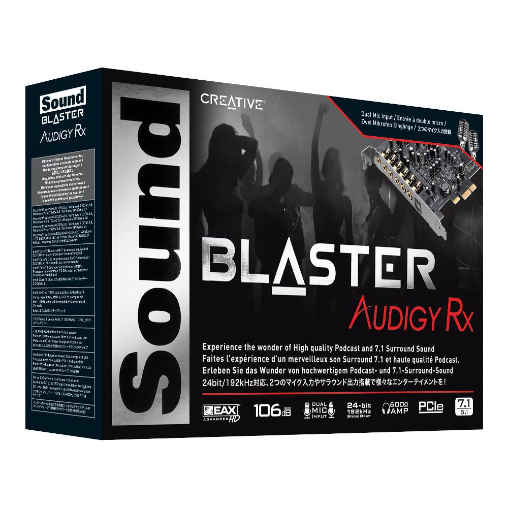 Creative Sound Blaster Audigy Rx La soluzione di registrazione ottimale per piattaforme con scheda audio PCIe Vendita Calda