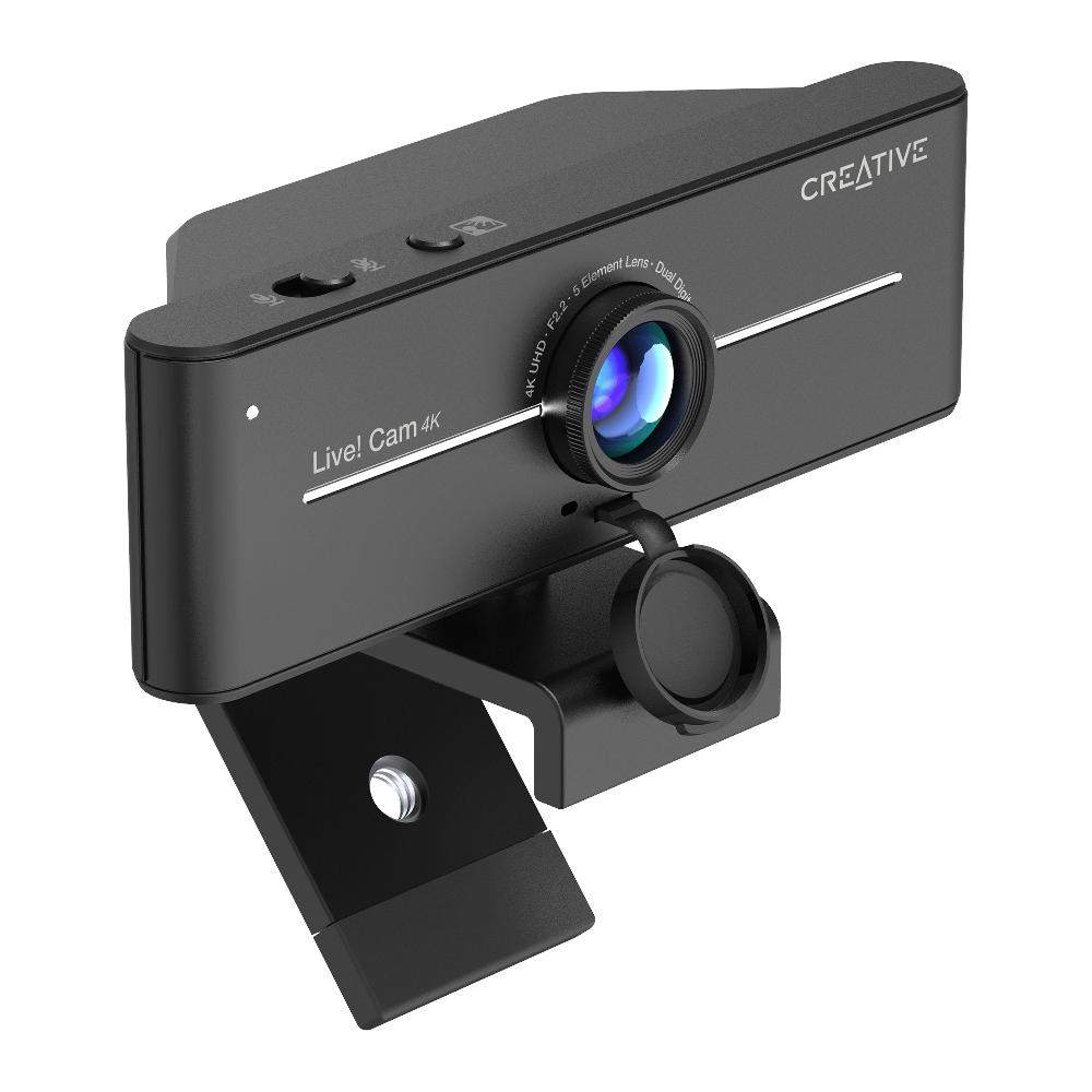 Creative Live Cam Sync 4K Webcam 4K UHD con compensazione della retroilluminazione In Saldo
