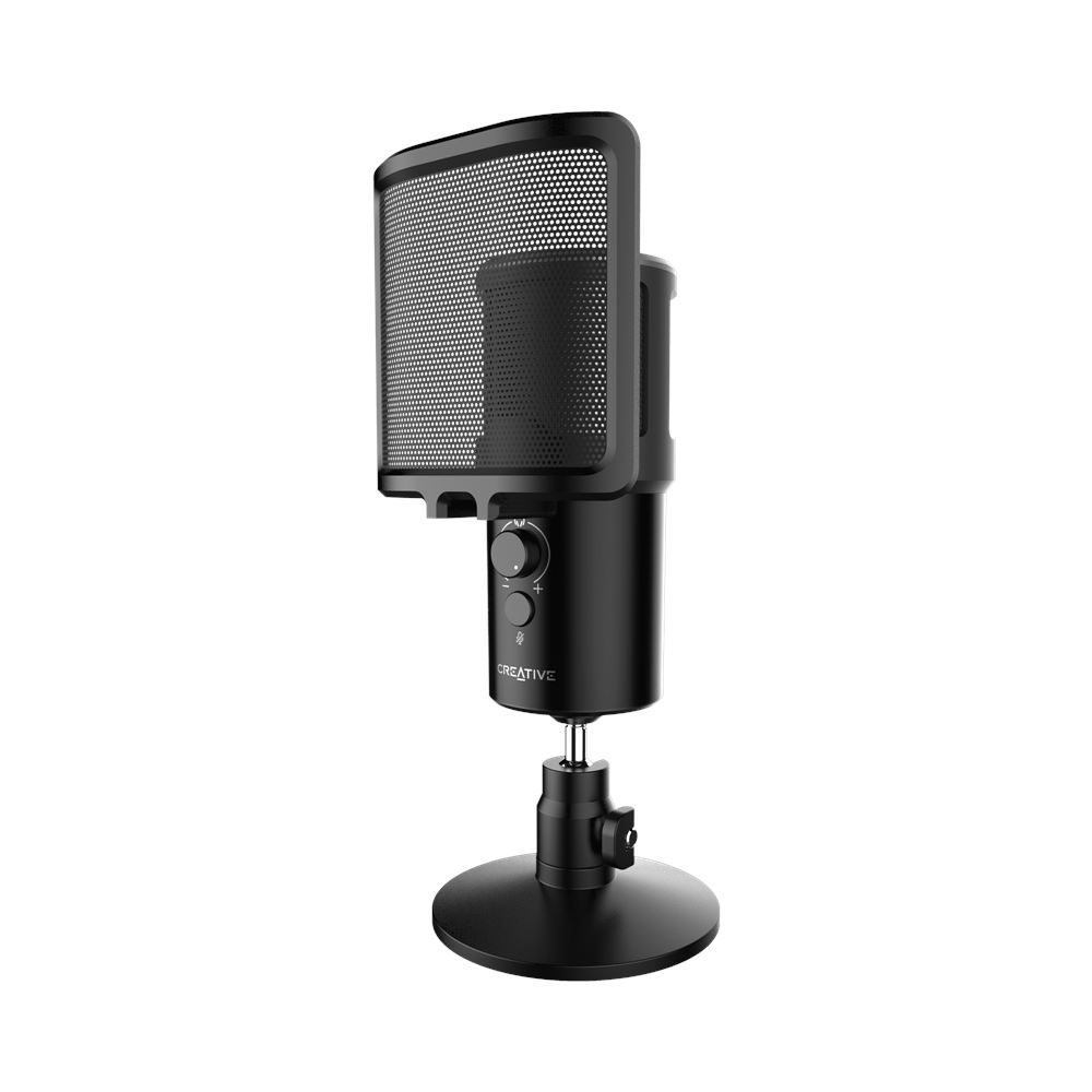 Creative Live Mic M3 Microfono USB a doppia figura polare e monitoraggio del microfono in tempo reale Soddisfazione Garantita