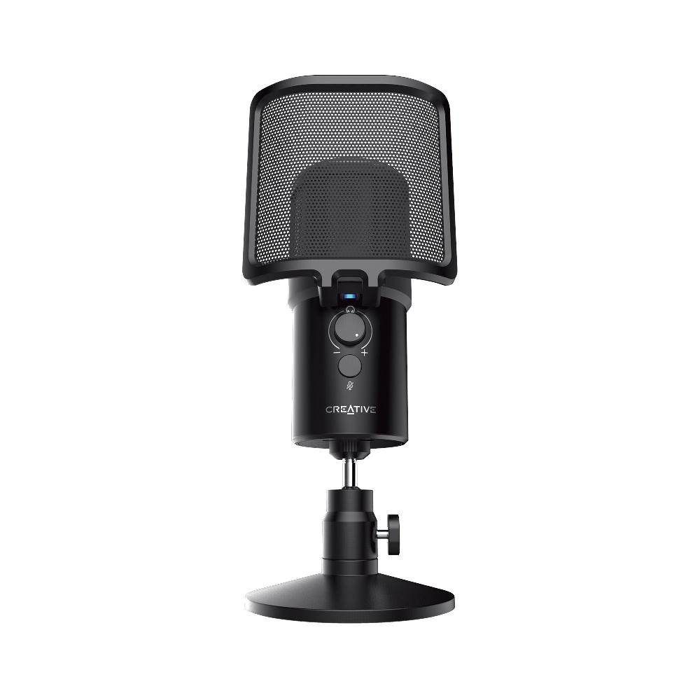 Creative Live Mic M3 Microfono USB a doppia figura polare e monitoraggio del microfono in tempo reale Soddisfazione Garantita