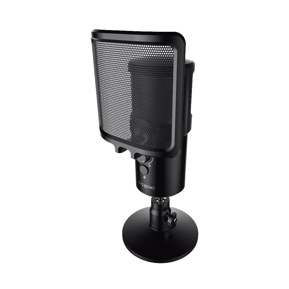 Creative Live Mic M3 Microfono USB a doppia figura polare e monitoraggio del microfono in tempo reale Soddisfazione Garantita