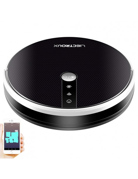 LIECTROUX C30B 6000Pa Aspirazione elettrica con serbatoio d'acqua e AI Map Navigation WiFi App Robot Aspirapolvere Versione UE Vendita Economica