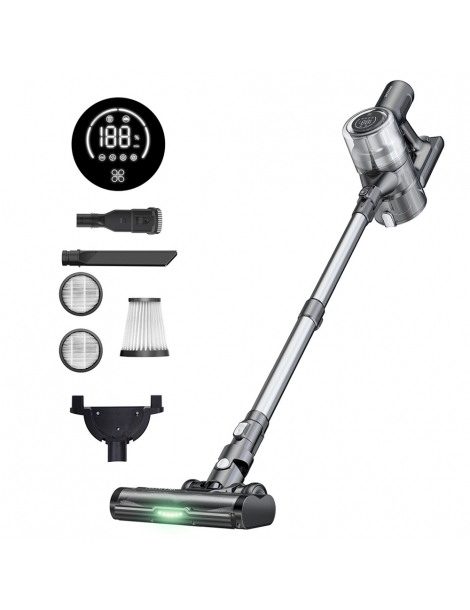 Proscenic P13 aspirapolvere senza Fili aspirazione 35Kpa aspirapolvere a bastone con luce verde display a LED Saldi Di Fabbrica