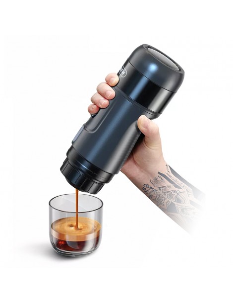 HiBREW H4A 80W Macchina da caffè portatile per auto con confezione regalo Italia