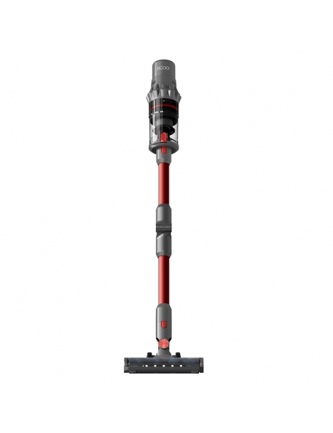 JIGOO C500 Aspirapolvere senza fili con motore da 500W aspirazione da 33KPa tubo metallico pieghevole autonomia di 60 minuti In Linea