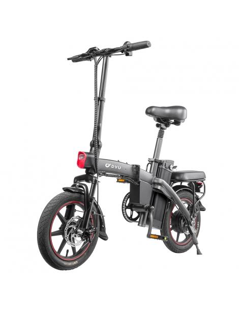 DYU A5 Pneumatico 14*1.95inch Bicicletta elettrica pieghevole Chilometraggio massimo 60KM Motore da 350W Batteria 7 5 Ah Consegna Veloce