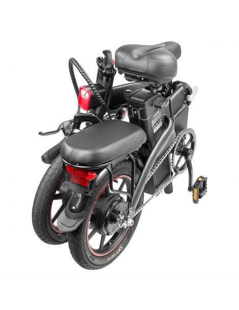 DYU A5 Pneumatico 14*1.95inch Bicicletta elettrica pieghevole Chilometraggio massimo 60KM Motore da 350W Batteria 7 5 Ah Consegna Veloce