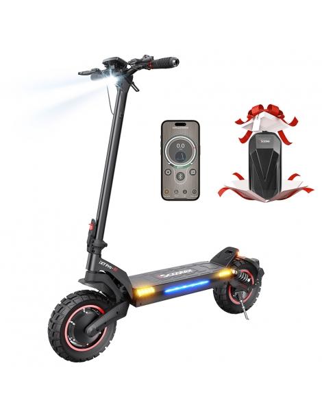 iScooter iX7 Pro Scooter elettrico pieghevole motore da 2*1000W batteria da 48V 17.5Ah pneumatici da 10" Fino Al -60%