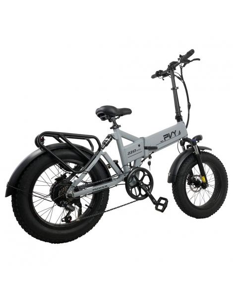 PVY Z20 Plus Pieghevole Fat Tires E-bike 1000W 16.5Ah-Grigio Convenienza