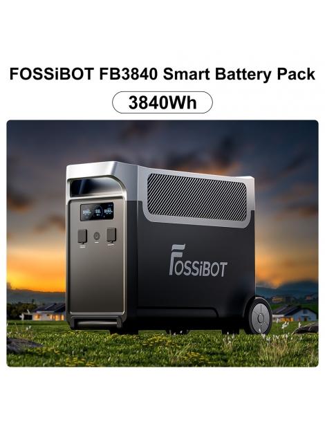 FOSSiBOT FB3840 Batteria di espansione pacco batteria LiFePO4 da 3840Wh per F3600 Pro 6500 cicli ricarica rapida Vendita Calda