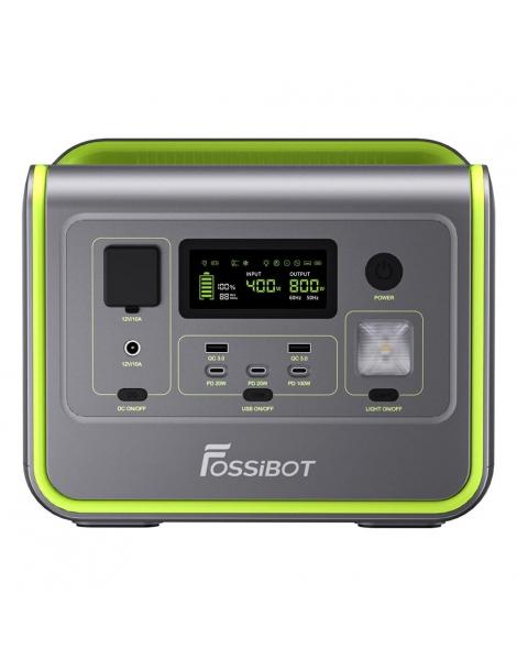 FOSSiBOT F800 Generatore Portatile Generatore Solare LiFePO4 da 512Wh - Verde Saldi Di Fabbrica