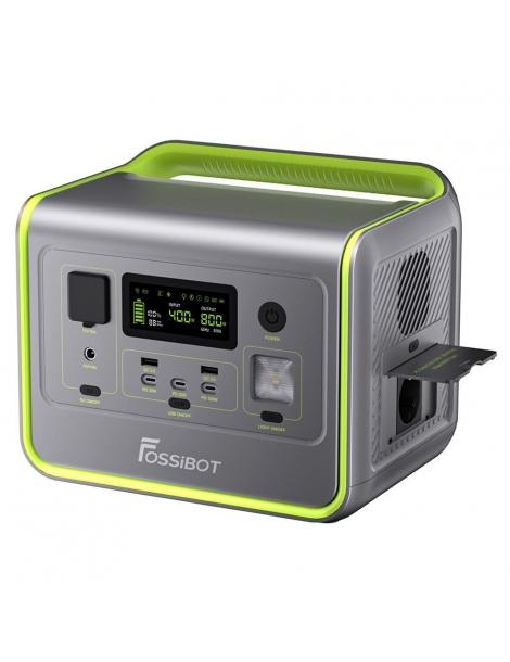 FOSSiBOT F800 Generatore Portatile Generatore Solare LiFePO4 da 512Wh - Verde Saldi Di Fabbrica