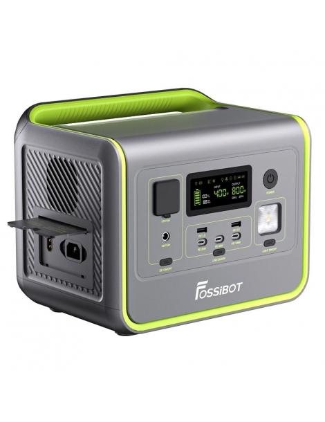 FOSSiBOT F800 Generatore Portatile Generatore Solare LiFePO4 da 512Wh - Verde Saldi Di Fabbrica