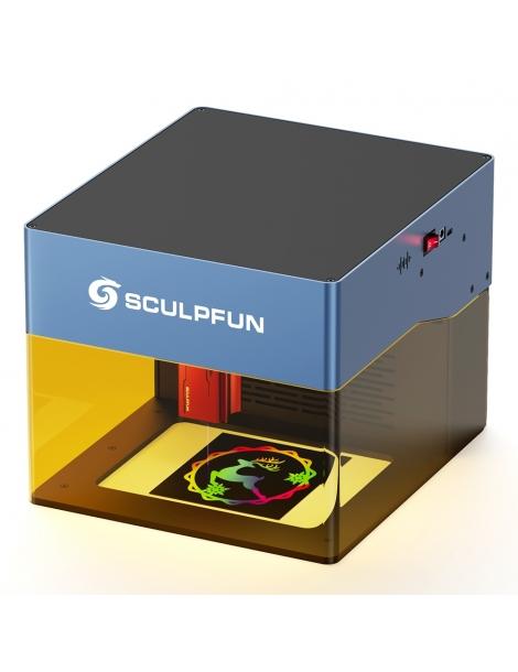 SCULPFUN iCube Pro 5W Incisore laser spot laser 0 06 mm velocità di incisione 10000 mm/min scheda madre 32 bit Latest stili