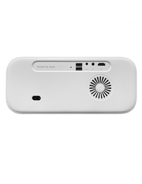 Wanbo X5 Proiettore LCD 1080P 1100 ANSI Lumen correzione trapezoidale automatica Qualità