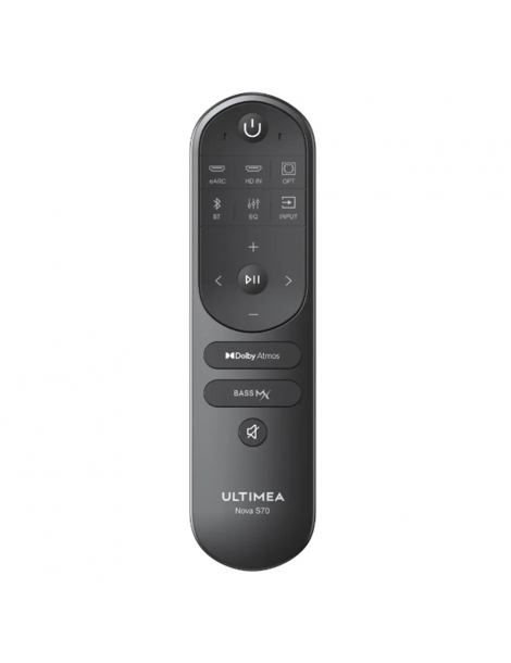 Ultimea Nova S70 Soundbar con subwoofer 3.1.2 canali 4K Dolby Vision HDR Pass-Through 3 modalità EQ Spedizione Gratuita