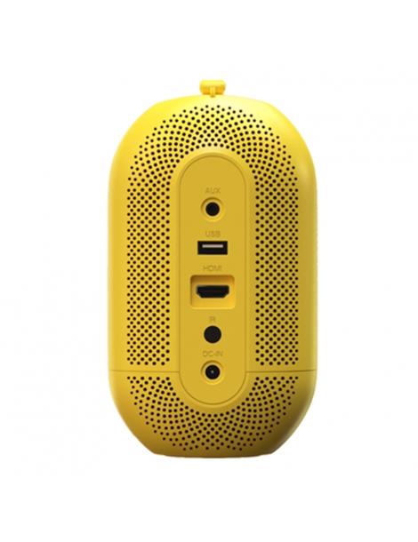 ETOE D1 Evo Proiettore 150 ANSI Android 9.0 risoluzione 720P correzione trapezoidale zoom 50%～100% - Giallo Acquista Ora