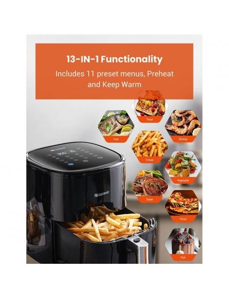 Proscenic T22 Friggitrice ad aria Capacità 5L 1500W con 13 preset Rivestimento antiaderente Tecnologia intelligente SuperDenoise Offerte