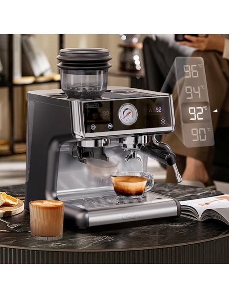 HiBREW H7A Macchina per caffè espresso 20 bar di pressione sistema a doppia caldaia macinino a 30 livelli Negozio