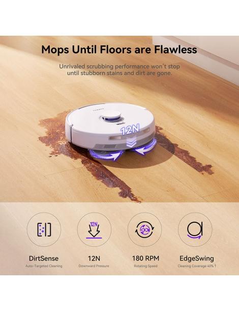 Narwal Freo X Ultra Aspirapolvere Robot aspirazione 8200Pa autonomia 210min navigazione Tri-Laser Moda