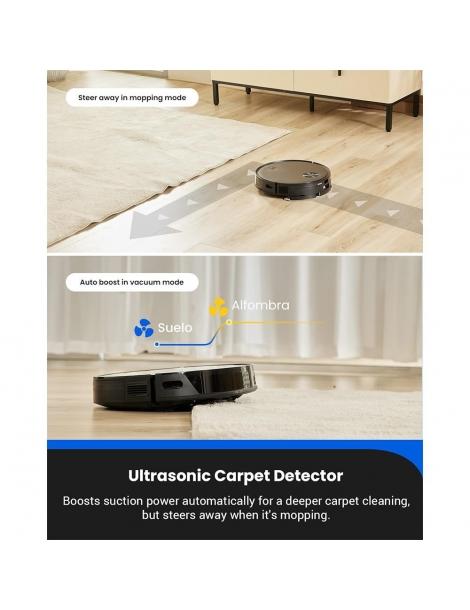 Proscenic V10 Aspirapolvere Robot Pulizia dei Pavimenti Aspirazione da 3000Pa tappetino vibrante vibra 3000 volte al minuto 2025