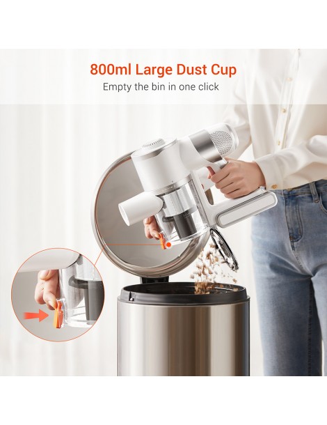 Ultenic U10 Pro Aspirapolvere a batteria 400W 27Kpa aspirazione massima filtrazione a 5 strati 115000rpm velocità motore Nuovo
